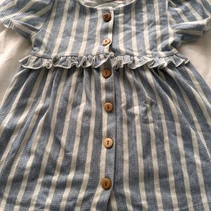 Zara stripe toddler dress